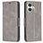 Mobigear Excellent iPhone 17 Cover a libro portafoglio - Grigio