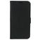 Valenta Classic iPhone 12 Pro Max Skóra naturalna Etui z klapką typu portfel - Czarny
