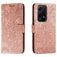 Mobigear Flowers HONOR 200 Lite Plånboksfodral med sedelfack - Roséguld