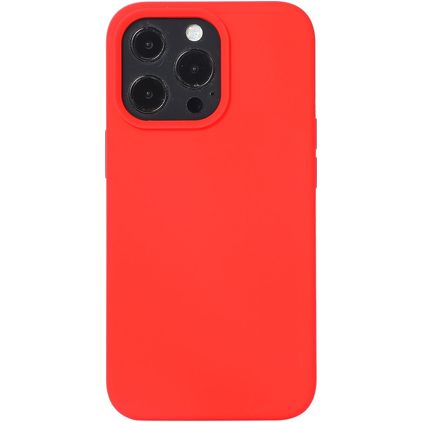 Mobigear Rubber Touch iPhone 14 Plus Silicone Back cover - Rosso