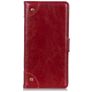 Mobigear Ranch Motorola Moto G60s Funda tipo libro Cartera - Burdeos