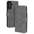 Mobiparts Classic Wallet Samsung Galaxy A36 MagSafe Cover a libro - Granite Grey