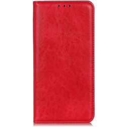 Mobigear Classic Elegance Samsung Galaxy A41 Funda tipo libro Cartera - Rojo