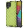 Mobigear Honeycomb Samsung Galaxy M53 Hard Case Back cover Shockproof - Green