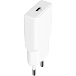 Mobiparts GaN Single USB-C Laturi Power Delivery 20W - Valkoinen