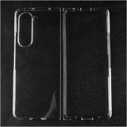 Mobigear Ultra Thin Trasparente Samsung Galaxy Z Fold 6 TPU flessibile Ultrasottile Back cover - Trasparente