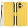 Mobigear Urban Wallet iPhone 16 Cover a libro portafoglio - Giallo