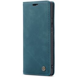 CaseMe 013 OnePlus 7 Pro Lompakkokotelo + Setelitasku - Sininen