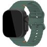 Mobilize Buckle Silikone Apple Watch Urrem Spændelås - 49/46/45/44 mm - Grøn