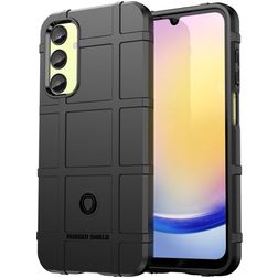 Mobigear Rugged Shield Samsung Galaxy A55 TPU flexível Capa traseira Antichoque - Preto