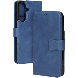 Mobiparts Classic Wallet Samsung Galaxy A36 MagSafe Knížkové pouzdro - Steel Blue