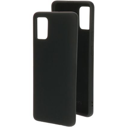 Mobiparts Samsung Galaxy A51 Silikon Etui plecki - Czarny