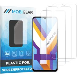Mobigear Vivo Y52 Skærmbeskytter Folie - Case Friendly (3-pak)