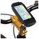 Tigra Bike Console Suporte de telemóvel para bicicleta com fixação no guiador Bolsa iPhone 6s - Preto