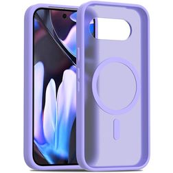 Mobigear Shockproof Google Pixel 9a MagSafe Hårdt Bagsidecover - Lilla