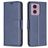 Mobigear Excellent Motorola Moto E14 Wallet case - Blue