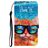 Mobigear Design Xiaomi Redmi 9A Capa livro Carteira - Cat Beach