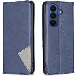 Mobigear Rhombus Slim Samsung Galaxy A27 Lompakkokotelo - Sininen