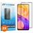 Mobigear Premium Realme 8 Tvrzené sklo Ochrana displeje - kompatibilní s pouzdry - Černá (2 ks)