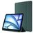 Mobigear Tri-Fold Gel iPad Air 11 tum (2025) TPU / Konstläder Plånboksfodral + Pennhållare - Grön