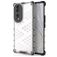 Mobigear Honeycomb HONOR 70 Hardcase Back cover Antiurto - Bianco