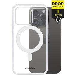 Mobilize Naked Protection Transparente iPhone 15 Pro MagSafe Funda Plástico rígido Carcasa Antigolpes - Transparente