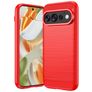 Mobigear Brushed Slim Google Pixel 11 Flexible TPU Back cover - Red