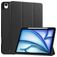 Mobigear Tri-Fold iPad Air 13 Inch (2024) Wallet case + Stylus Holder - Black
