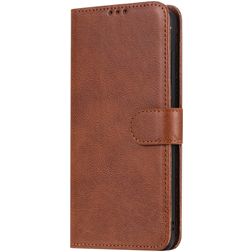 Mobigear Premium Samsung Galaxy A51 Plånboksfodral med sedelfack - Brun