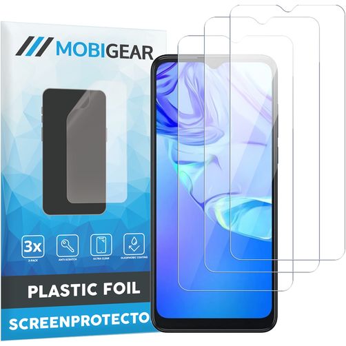 Mobigear Premium TCL 305 Tempered Glass Screen Protector - Case Friendly - Black