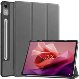 Mobigear Tri-Fold Lenovo Tab P12 Pungetui - Grå