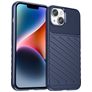 Mobigear Groove iPhone 15 Plus Flexibilní TPU Zadní kryt - Modrá