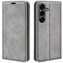 Mobigear Retro Slim Samsung Galaxy S25 FE Wallet case - Grey