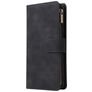 Mobigear Zipper Samsung Galaxy S10 Lite Funda tipo libro Cartera - Negro