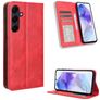 Mobigear Sensation Samsung Galaxy A35 Wallet case - Red