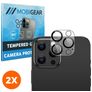 Mobigear iPhone 12 Pro Vidro temperado Película da câmara - Compatível com capas (Pack de 2)