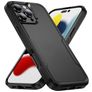 Mobigear Heavy Armor iPhone 16 Pro Max Kova Suojakuori Iskunkestävä - Musta