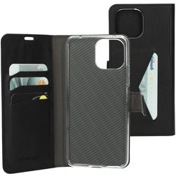 Mobiparts Classic Wallet Xiaomi Mi 11 Lite Funda tipo libro Cartera - Negro