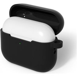 Mobigear Colors Capa Silicone flexível para Apple AirPods Pro 3 - Preto