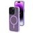 Mobiparts Hardcover iPhone 14 Pro MagSafe Hard Case Back cover - Satin Lila