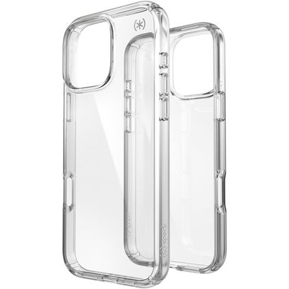 Speck Presidio Perfect Clear Transparent iPhone 16 Pro Max Fodral Hårdplast Skal Stötsäkert - Transparent