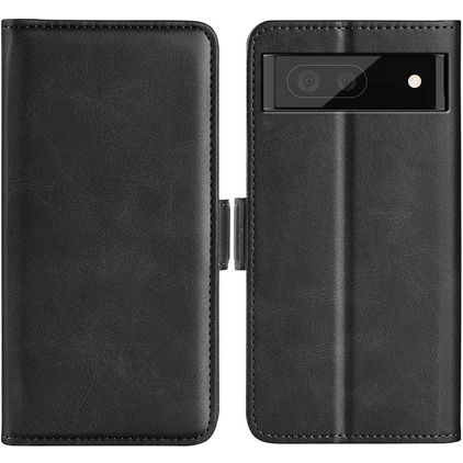 Mobigear Slim Magnet Google Pixel 6a Wallet case - Black