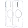 Mobiparts Hardcover Transparent iPhone 16 Pro Max MagSafe Fodral Hårdplast Skal - Transparent