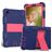 Mobigear ShieldStand Samsung Galaxy Tab A7 Lite Pouzdro Plast / Silikon Zadní kryt + Stojánek - Modrá / Růžová