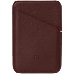 Pouzdro na karty Decoded Card Sleeve Kůže - Počet karet: 2 - Kompatibilní s MagSafe - Cinnamon Brown
