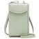 Antonio Fonzo Crossbody Bolsa para telemóvel - Large - Mint Green