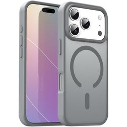 Mobigear Shockproof iPhone 18 Pro MagSafe Hardcase Back cover - Grigio