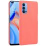 Mobigear Croco OPPO Reno 4 Tvrdý plast Zadní kryt - Červená