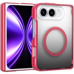 Mobigear Crystal iPhone Duo MagSafe Hårdt Bagsidecover - Cherry Red