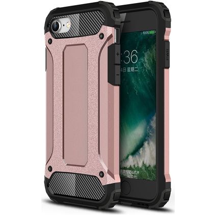 Mobigear Outdoor iPhone 7 Plástico rígido Capa traseira Antichoque - Rosa dourado
